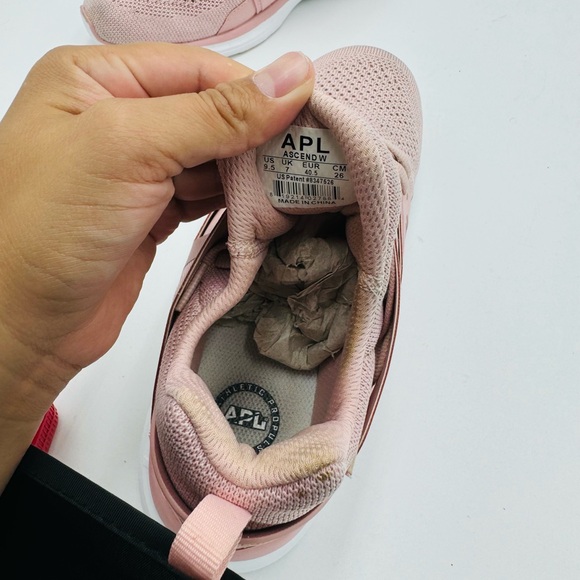 APL Techloom Ascend Training Sneaker in Light Pink Dusty Rose Size 9.5 - Picture 13 of 13